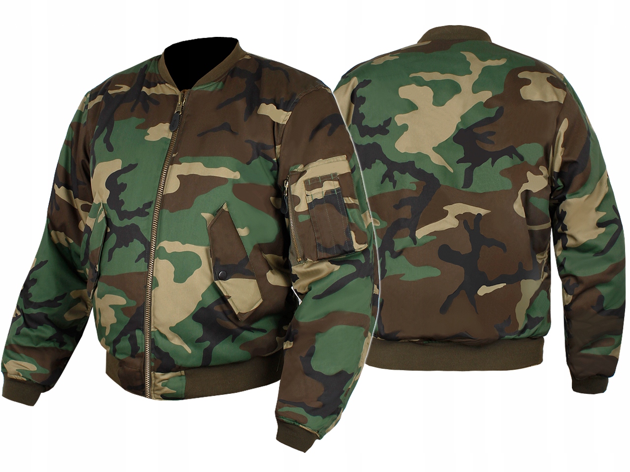 

Kurtka Pilotka MA1 Flyers Flek Moro Woodland XL