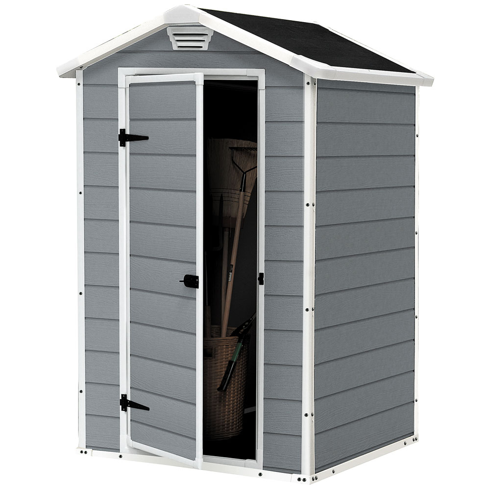 Mały domek narzędziowy Manor 4x3 Keter 13839 Długość 94 cm