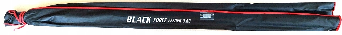 LEKKA mocna WĘDKA FEEDER 3,60 m BLACK FORCE 3 SZCZYTÓWKI 60-180 g ! Model Black Force