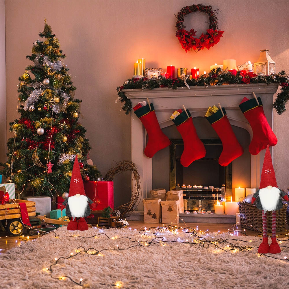 SKRZAT GNOM ŚWIĄTECZNY MIKOŁAJ NA ŚWIĘTA TELESKOPOWY STOJĄCY 50 - 90 CM Rodzaj figurka