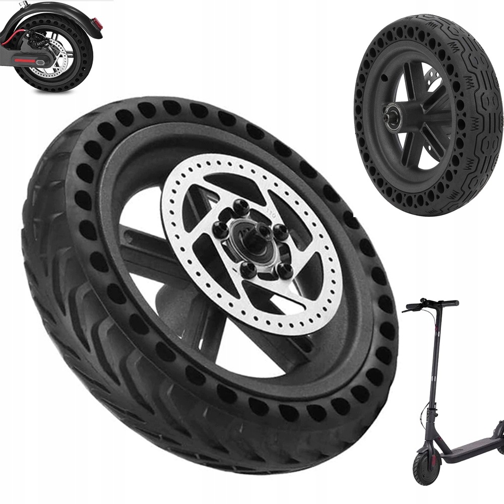 8.5'' Zadní Kolo Pro Koloběžky S Hubem A Brzdovým Kotoučem Do M365 1S