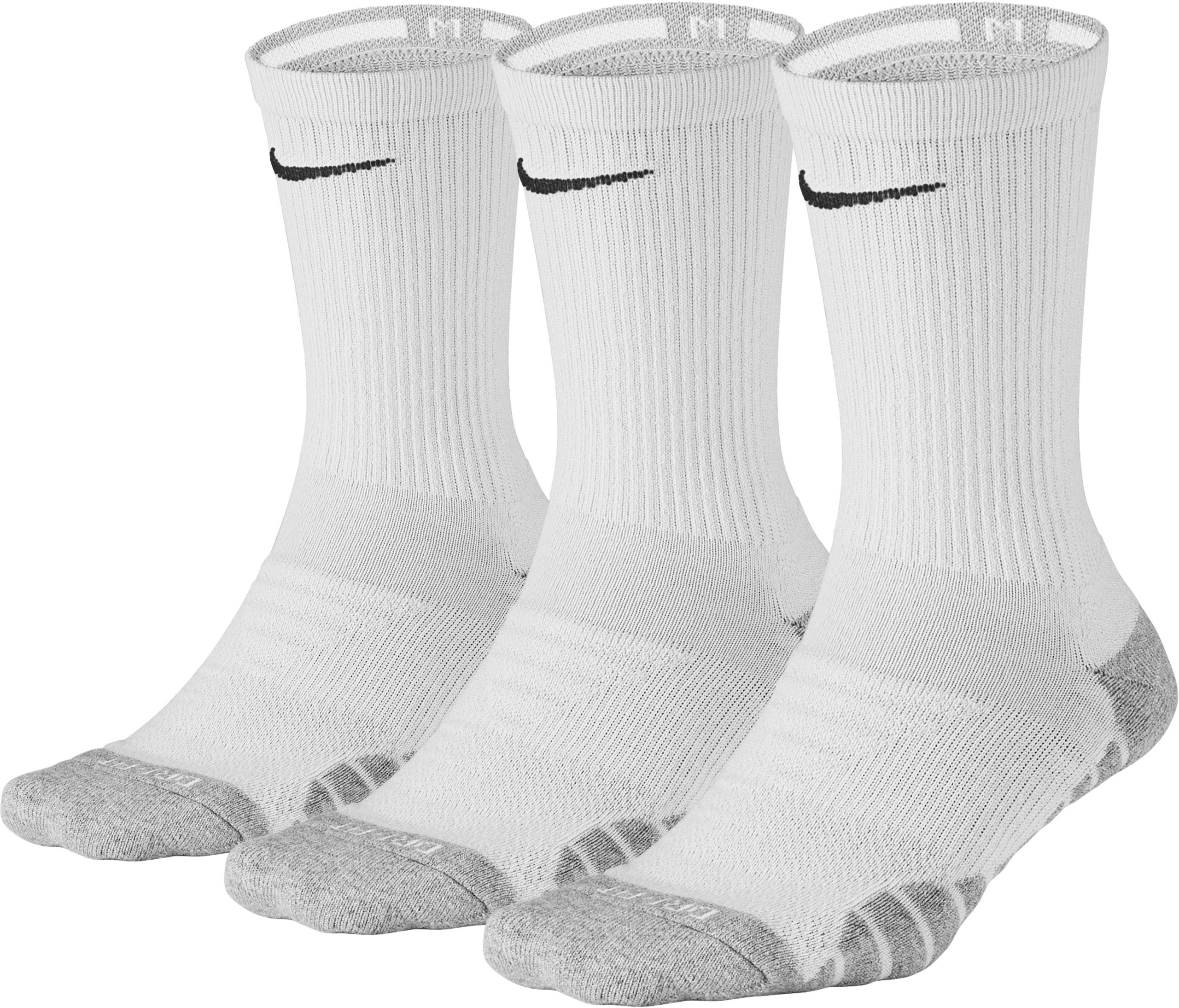 Tréninkové ponožky Nike Everyday Max Cushion Crew, 3 páry, velikost S