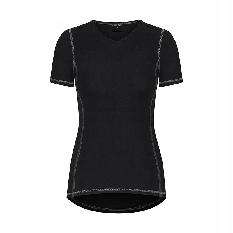 

T-shirt damski bawełna wełna owcza Merynos XXL