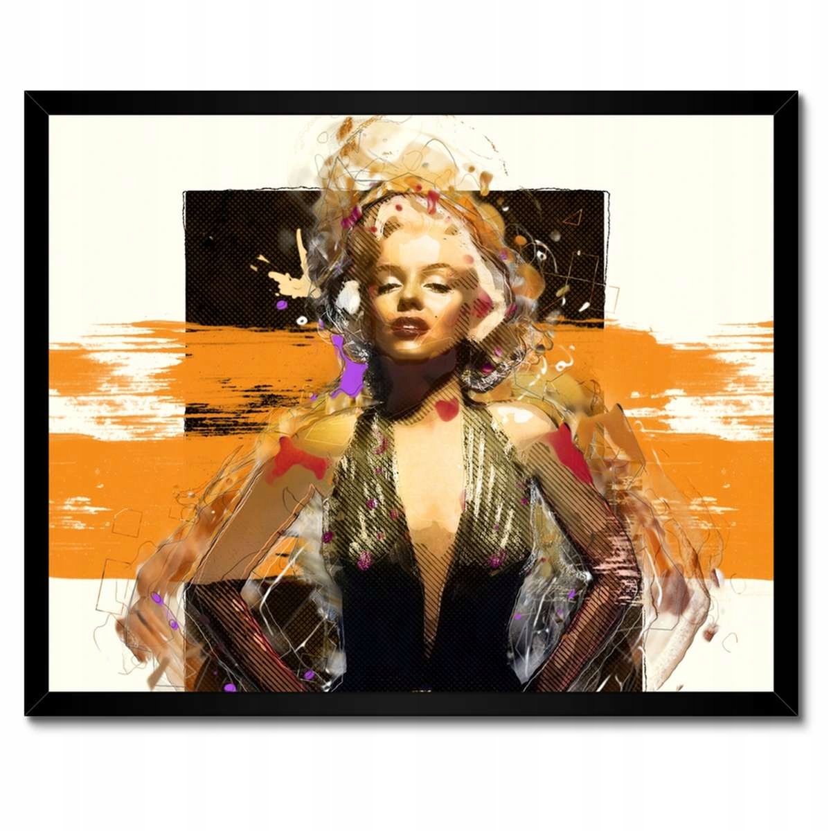 Plakáty v rámu 50x40 Marilyn Monroe Film