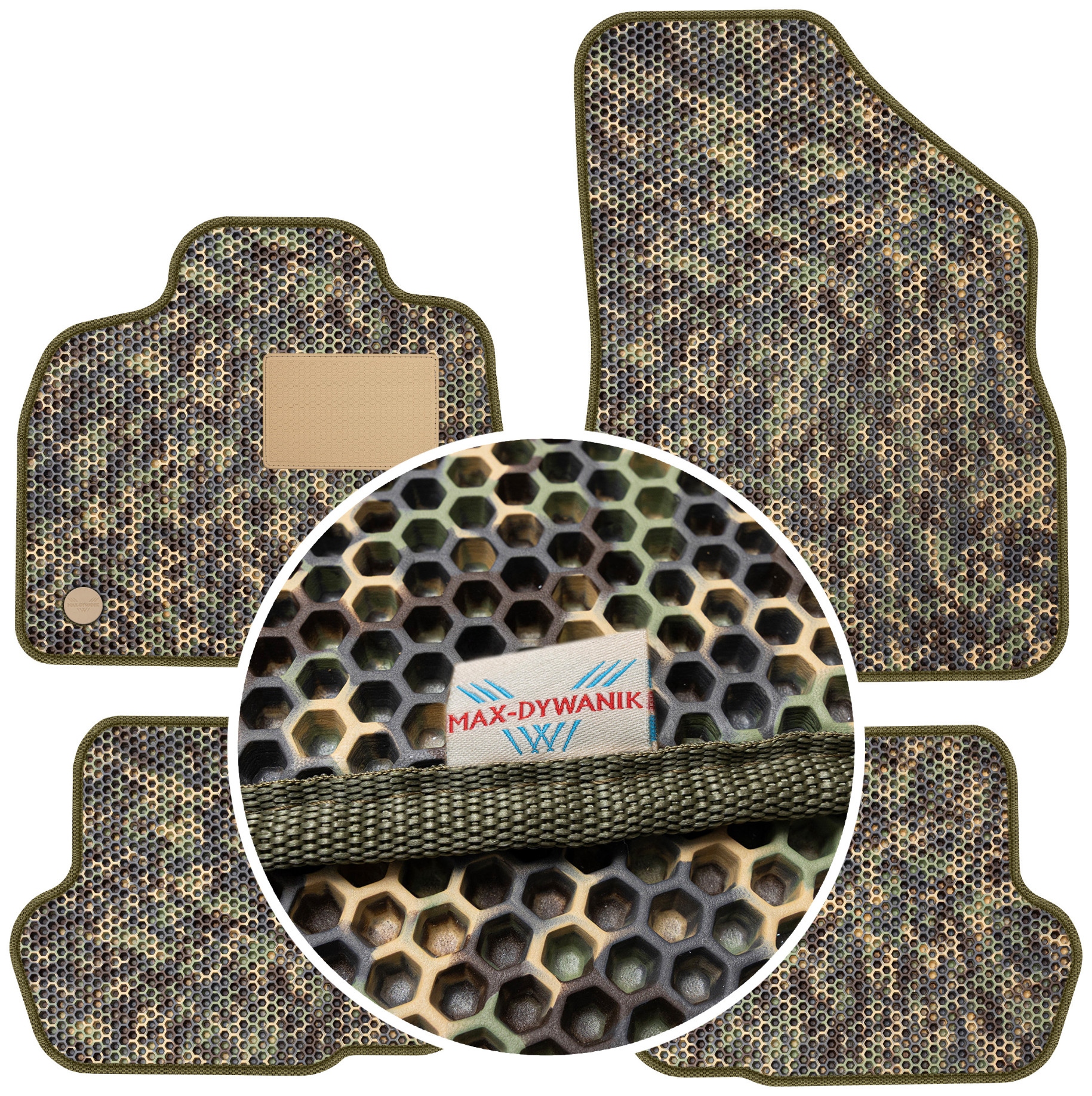 Citroen DS5 2011-2015 Gumové rohože do auta Eva Moro