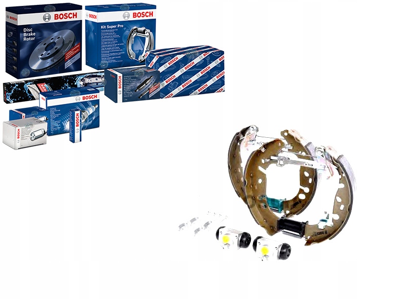 Brzdové Čelisti Opel Adam Corsa 06- Sada. Z Válců