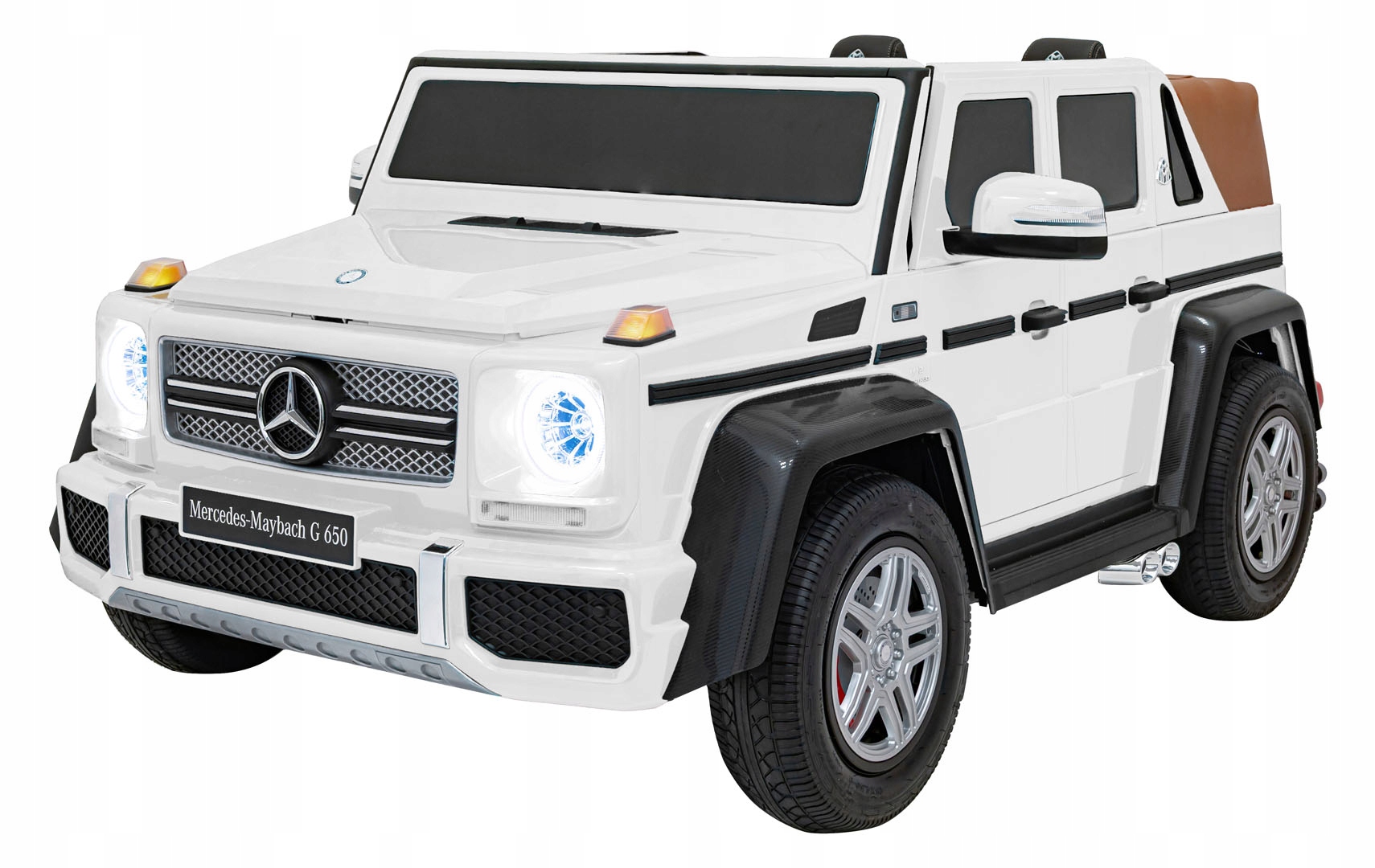 Pojazd Mercedes Benz Maybach G650 Strong Biały