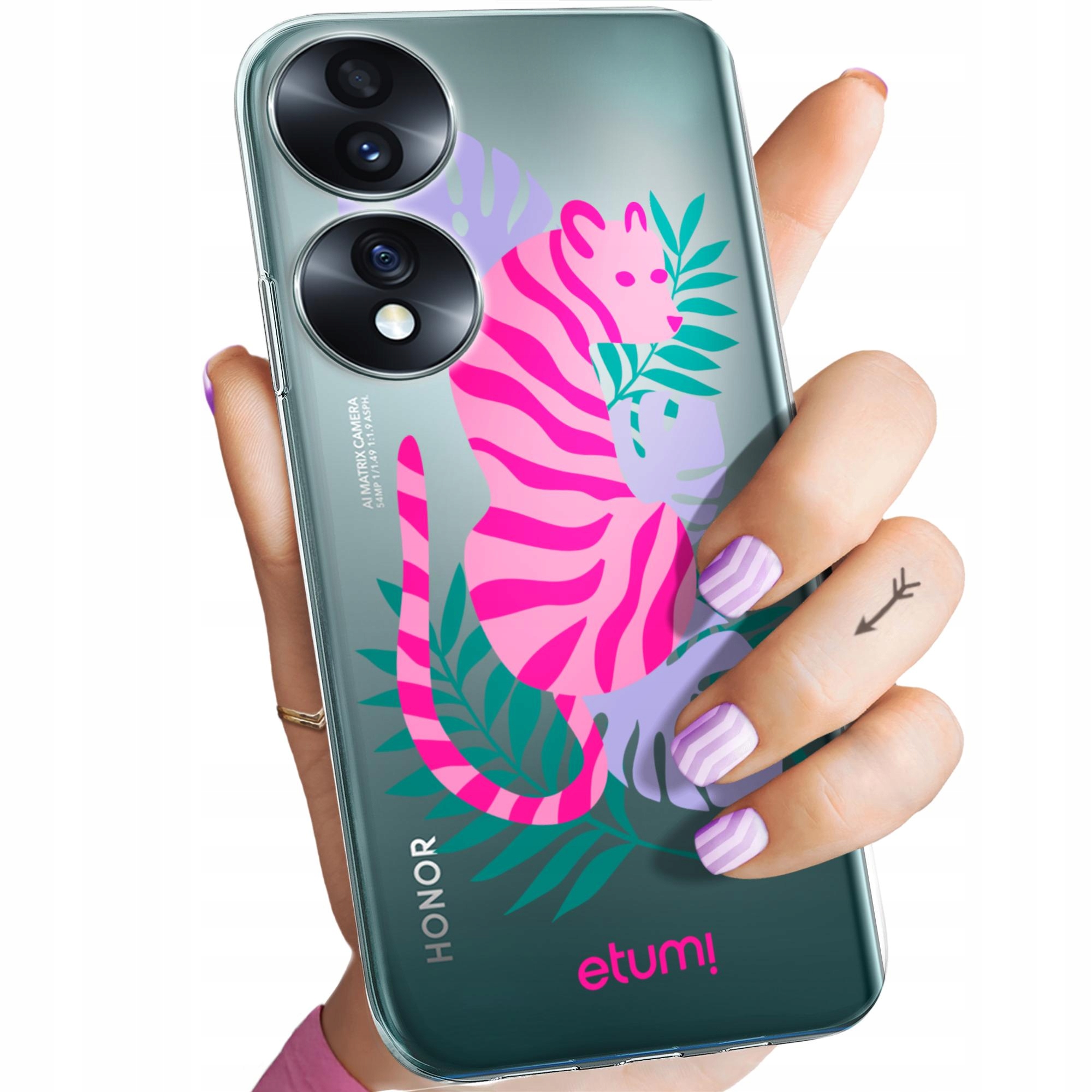 Etui Do Honor 70 Lato Na Wakacje Dżungla Obudowa Pokrowiec Case