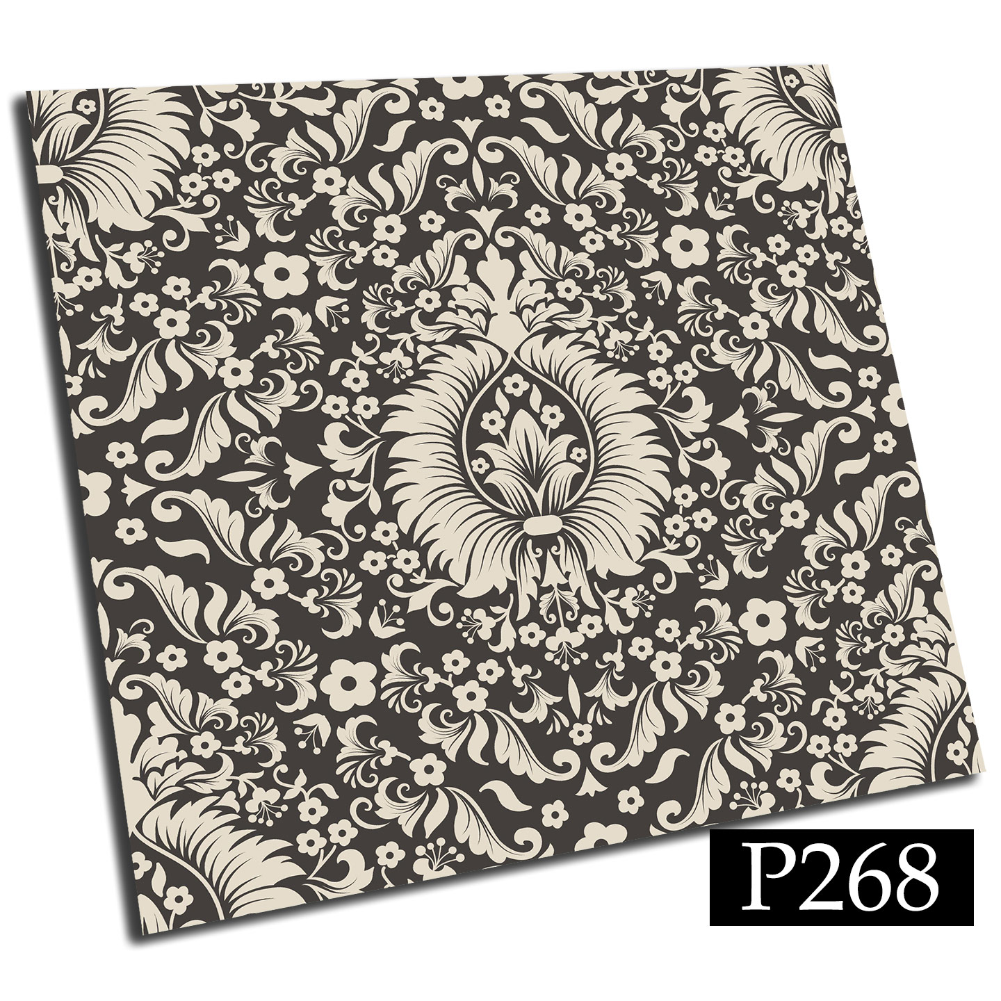 Kafelki PCV samoprzylepne 25cm Staroświecki wzór