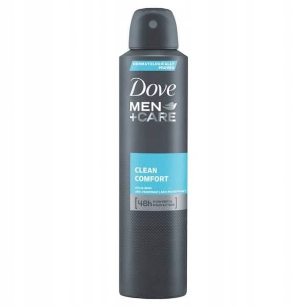 DOVE MEN DEO SPRAY 250ml CLEAN COMFOR