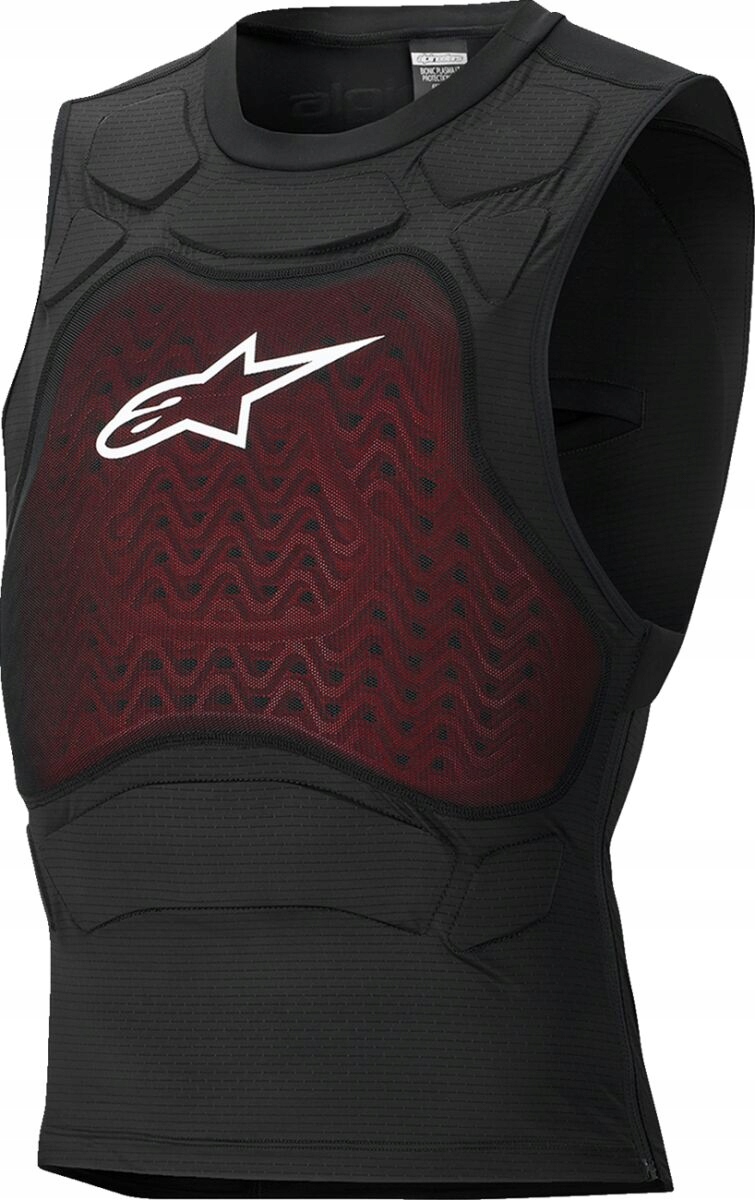 Ochranná Vesta Na Cross Alpinestars Bionic Plasma Black/white XL