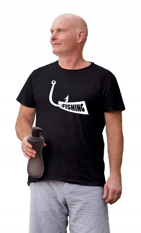 

Koszulka męska Fishing t-shirt Dla Wędkarza L