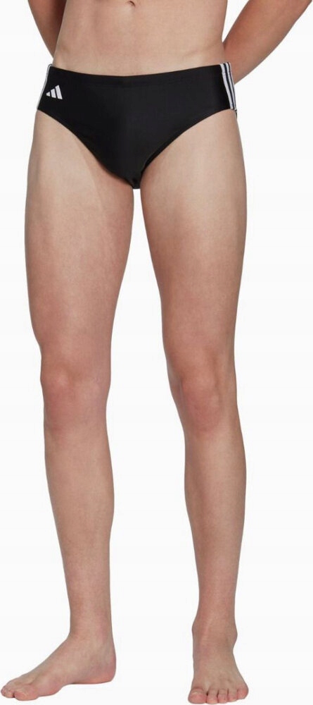 SLIPY KĄPIELOWE MĘSKIE ADIDAS CLASSIC 3-STRIPES CZARNE HT2063 r 8