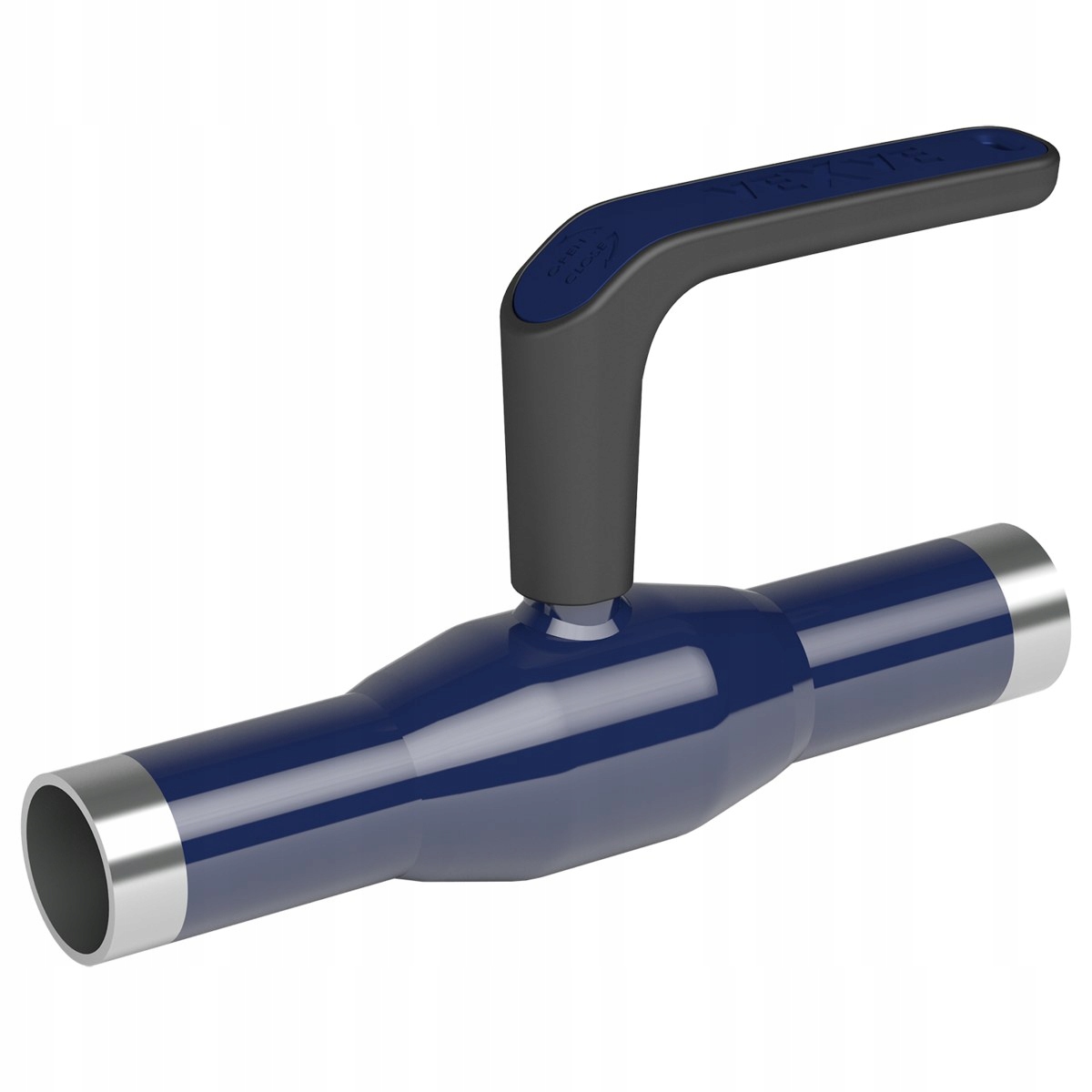 Kulový kohout Vexve X pro vodu do 200 °C, DN15 PN40 pro svařování, průchodka zredu