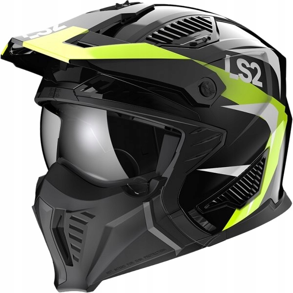 Motocyklová Prilba LS2 OF606 Drifter Triality H-v L