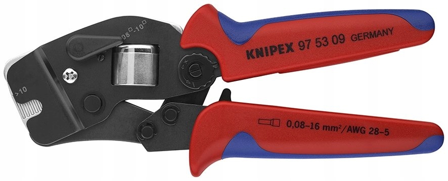 Szczypce zagniatanie tulejek kabl. KNIPEX 97 53 09 Kod producenta 975309