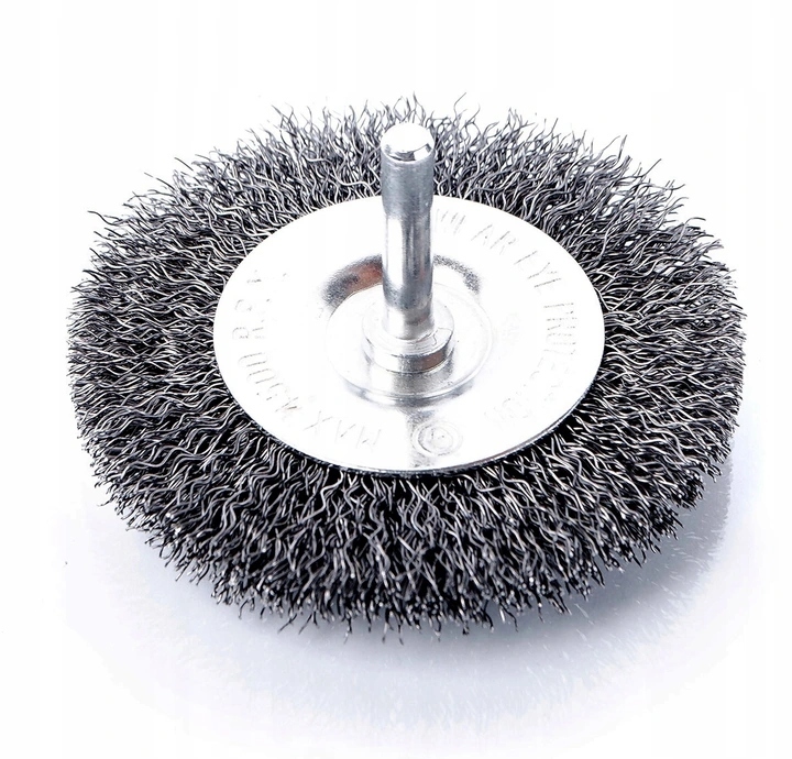 SZCZOTKA TARCZOWA DRUCIANA NA WIERTARKĘ 100MM