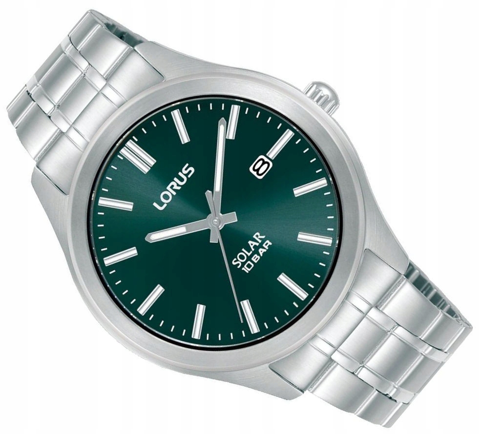 Pánské Vodotěsné Klasické Hodinky Lorus Solar RX391AX9 Solární Napájení