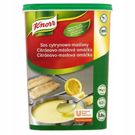 1x 0,8kg Knorr Sos cytrynowo-maślany