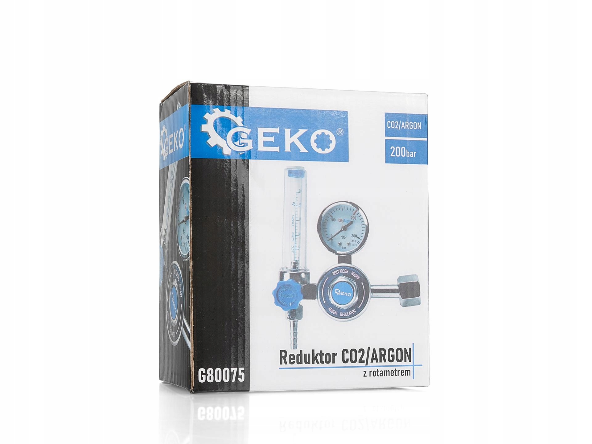 Reduktor CO2/ARGON z rotametrem (10) Średnica węża 6 mm
