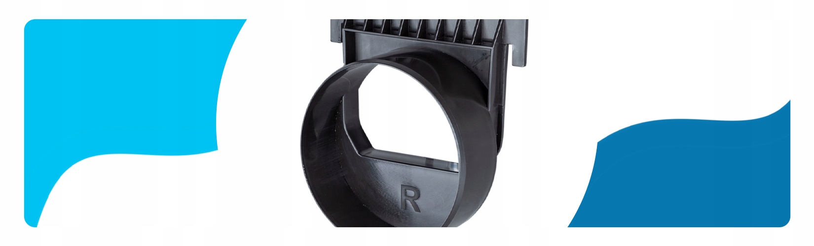 ODWODNIENIE LINIOWE ZAŚLEPKA PRAWA Z KRÓĆCEM H105 Marka Aquer