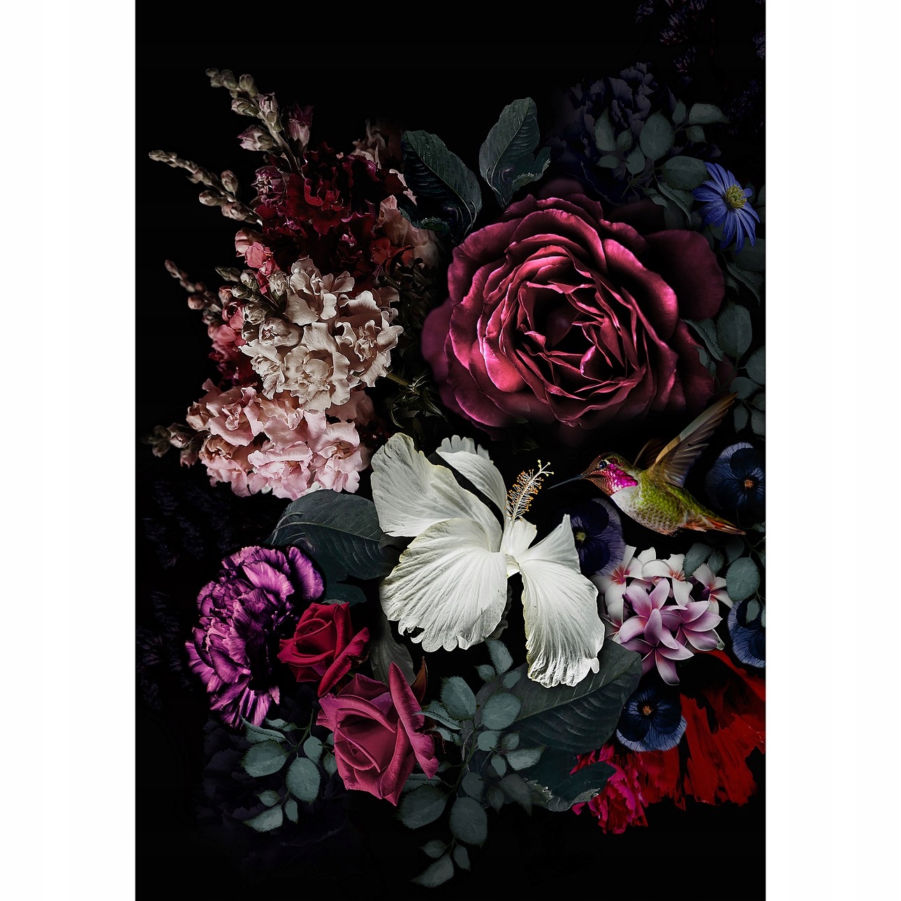 Dekoria Obraz na płótnie canvas Flowers I 35x50