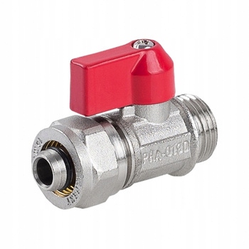 

Perfexim Zawór Kulowy Mini 1/2" Z Dławikiem G1/2
