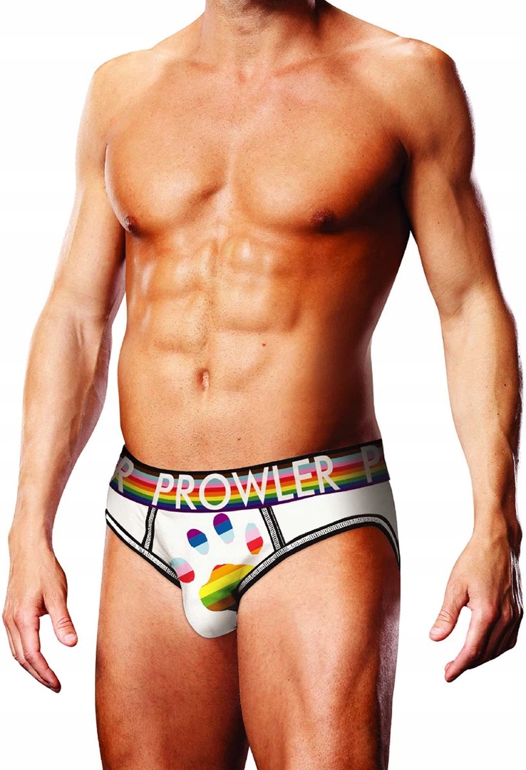 Prowler Majtki męskie na pasku otwarty tył XS Progress Pride