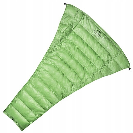 Turistický spací pytel Fjord Nansen Arran Quilt 420 g Forest Green