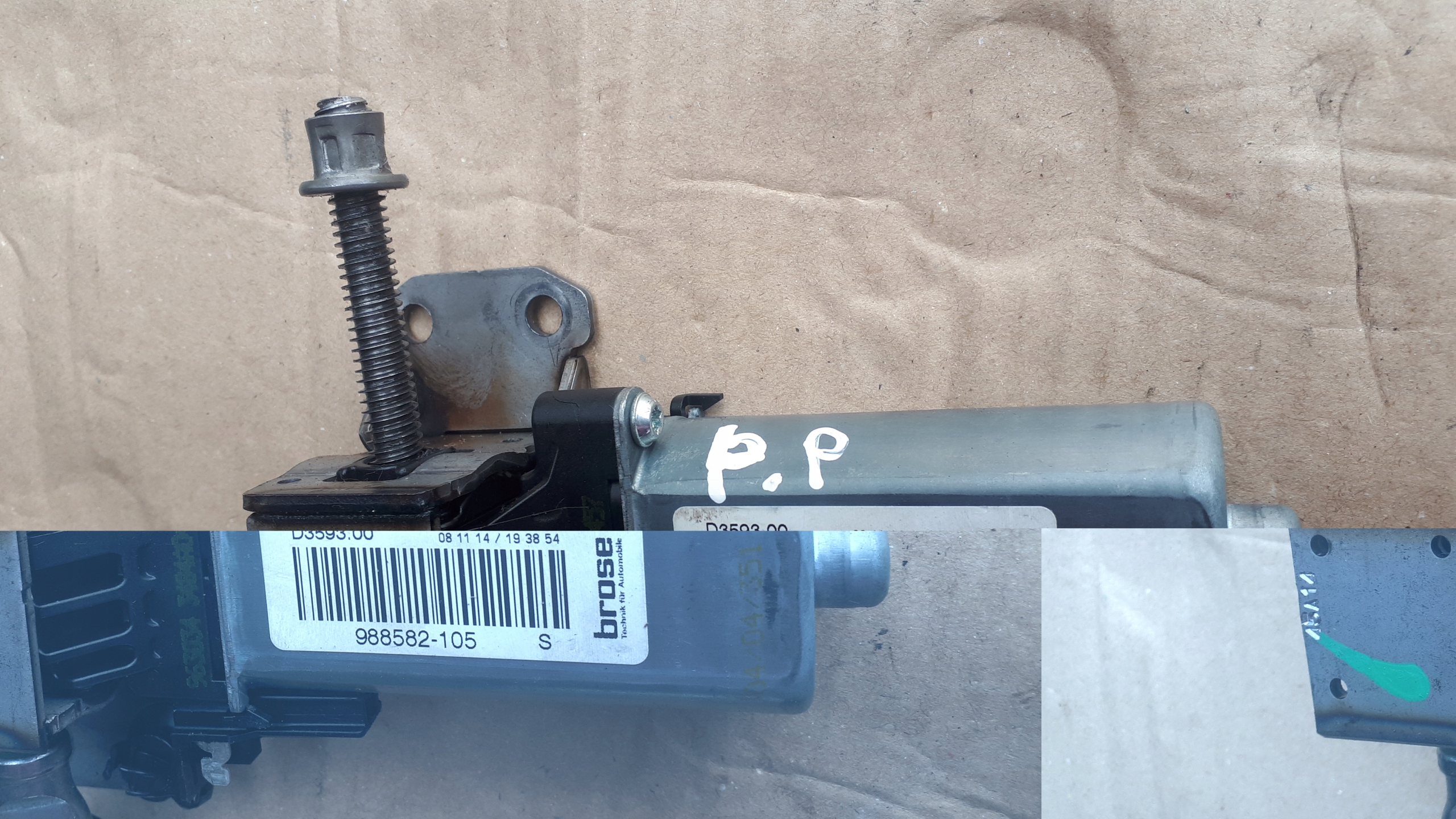 A6 C7 Motor Regulations- SITZ 988582-105