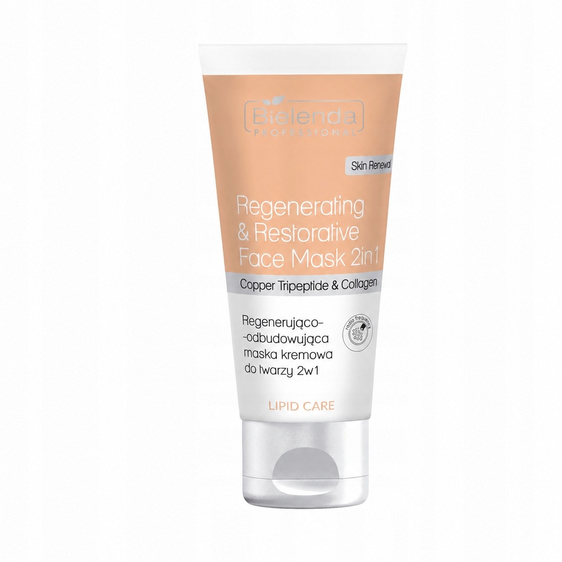 Bielenda Professional Lipid Obnovující krémová maska na obličej 2v1 150 Ml