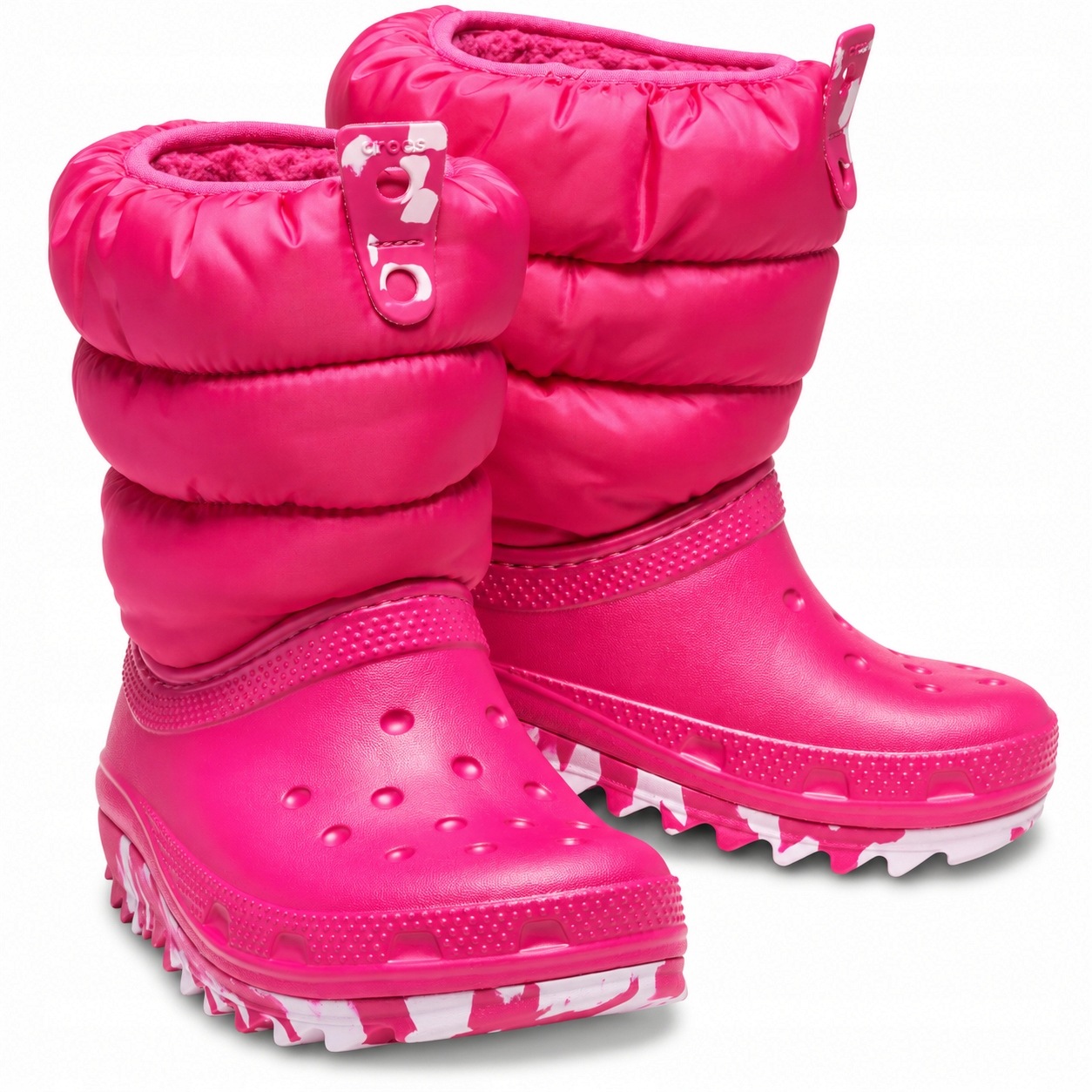 Buty Crocs Neo Puff Śniegowce zimowe ocieplane wodoodporne ciepłe 30-31