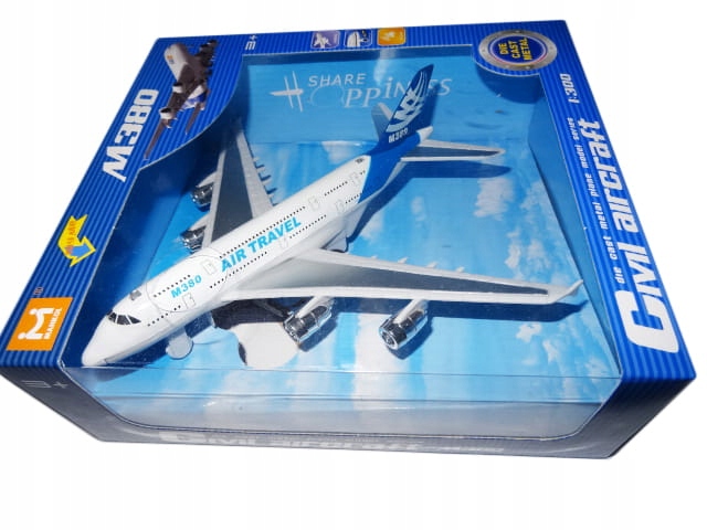 SAMOLOT METALOWY PASAŻERSKI AIRBUS 310S Bohater brak