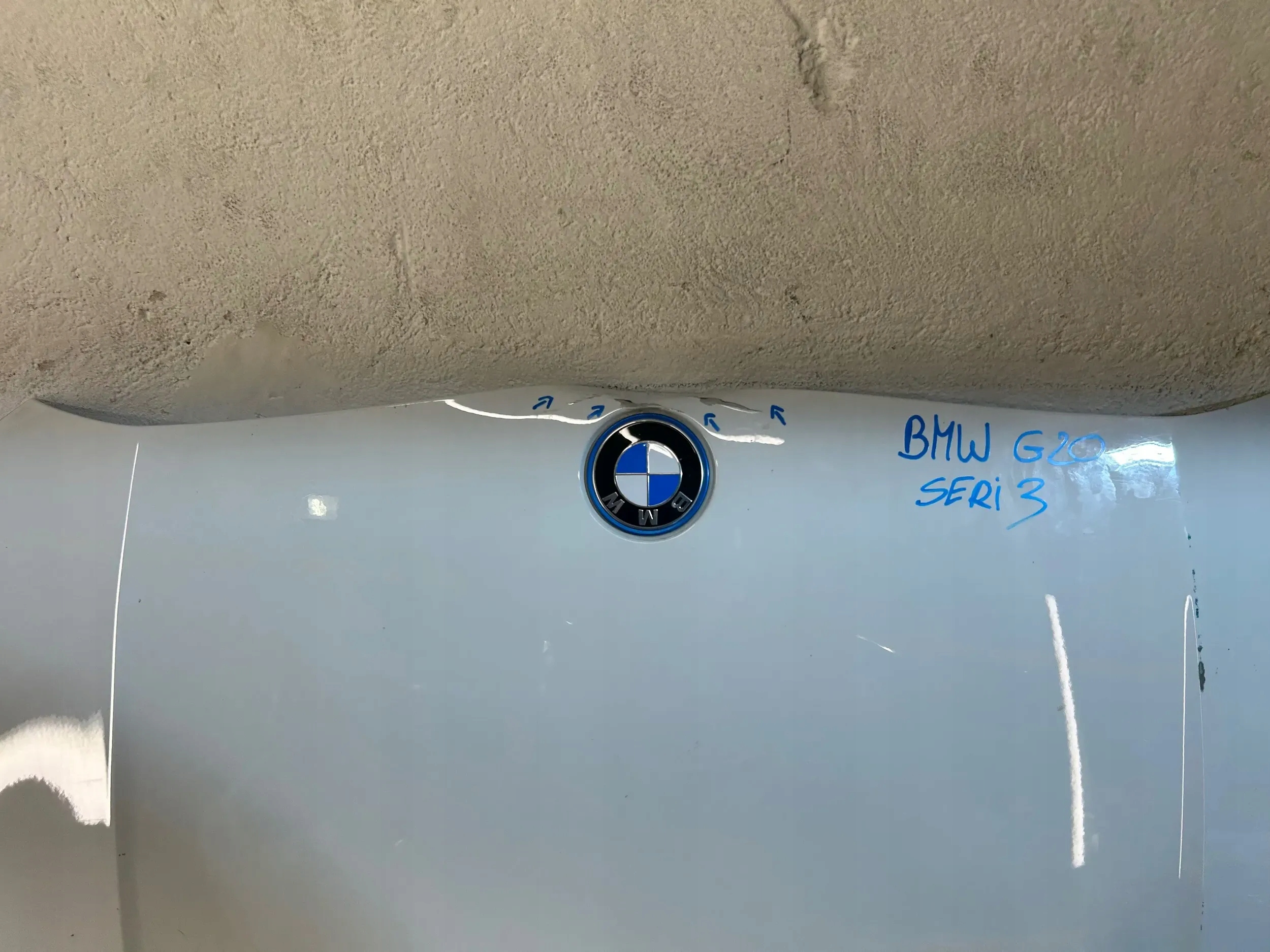 Motorhaube BMW 3 G21 Bonnet Hood - Thumbnail 5