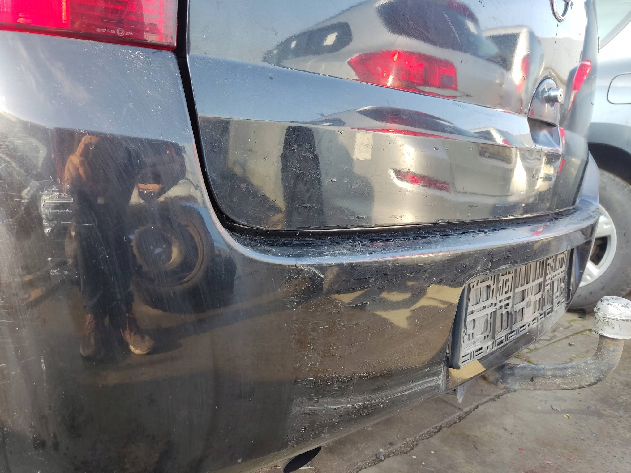 bumper rear part 2HU OPEL MERIVA A