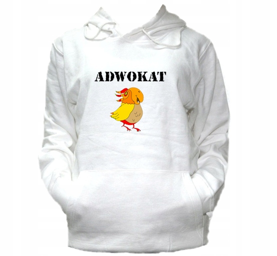 

M Bluza Kaptur Męska Adwokat Sędzia Lawyer