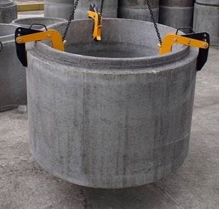 ZAWIESIE ŁAŃCUCHOWE DO KRĘGÓW BETONOWYCH 4T 90 - 220mm ATEST Waga produktu z opakowaniem jednostkowym 90 kg