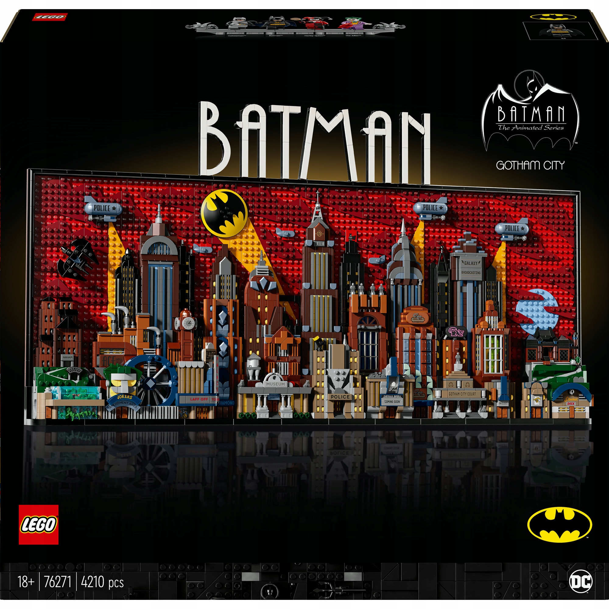 Lego DC Batman 76271 Gotham z serialu The Animated Series