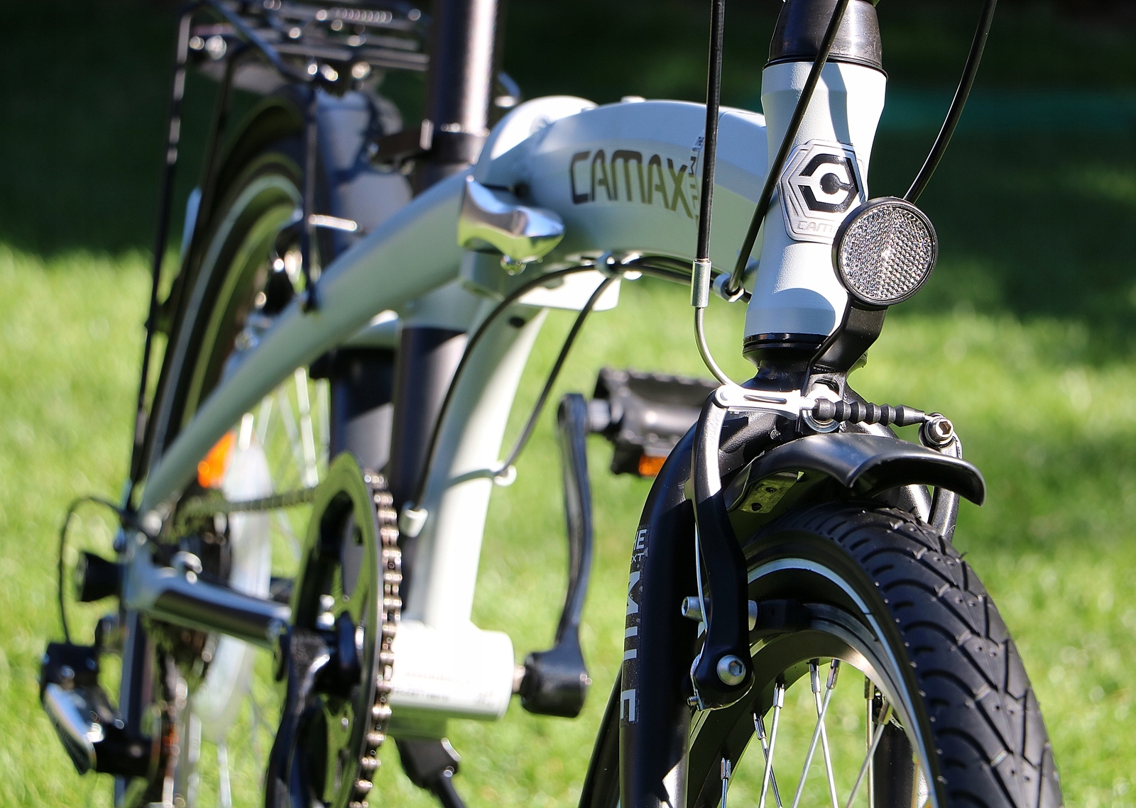 LEKKI ALUMINIOWY MIEJSKI ROWER SKŁADANY MĘSKI DAMSKI SKŁADAK 20" SHIMANO Model Camax