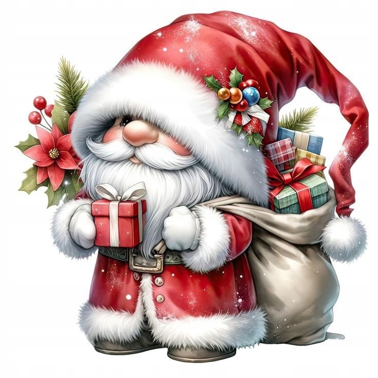 Vasalható Alkalmazás Termo Ruházat Matrica Karácsonyi Manó Mikulás Xmas ...