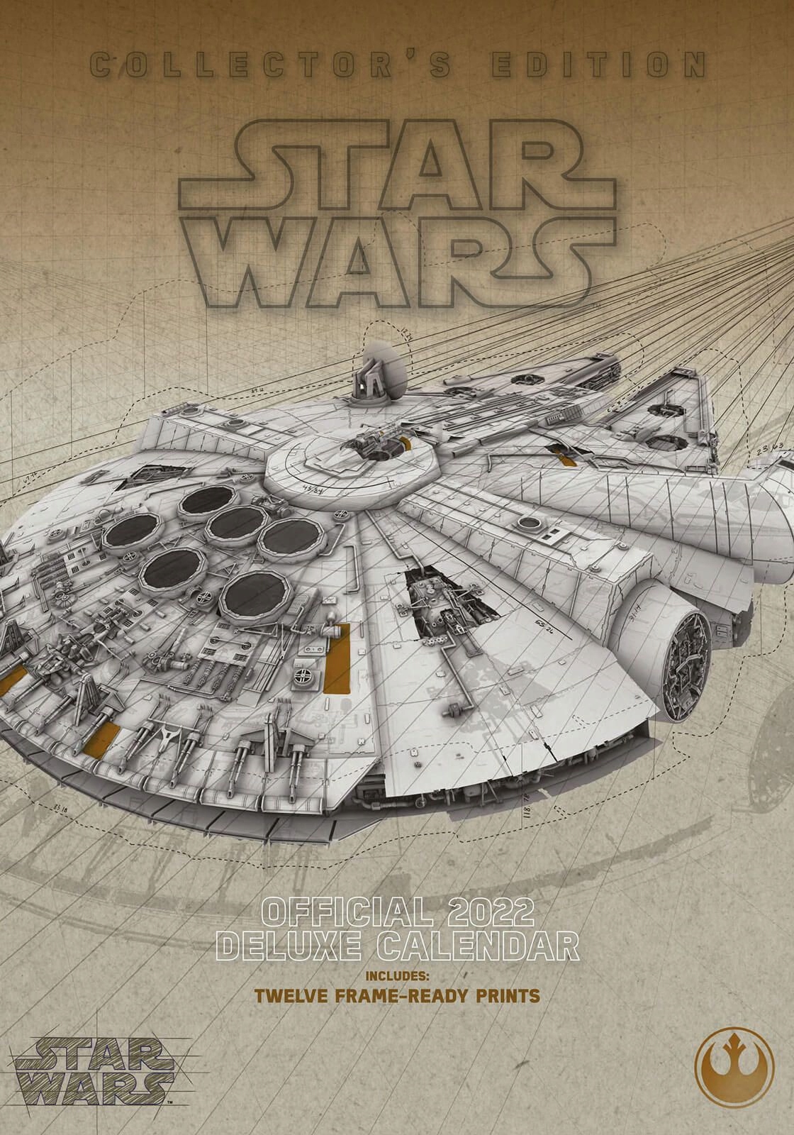 

Kalendarz ścienny Star Wars A3 Deluxe na 2022 rok