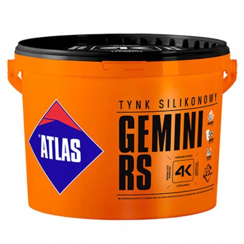 Atlas Gemini Rs tynk silikonowy 25kg