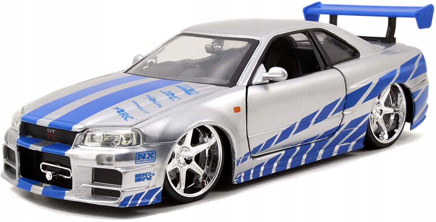MODEL NISSAN SKYLINE R34 GTR ZABAWKA AUTO 136 12046236244 Allegro.pl