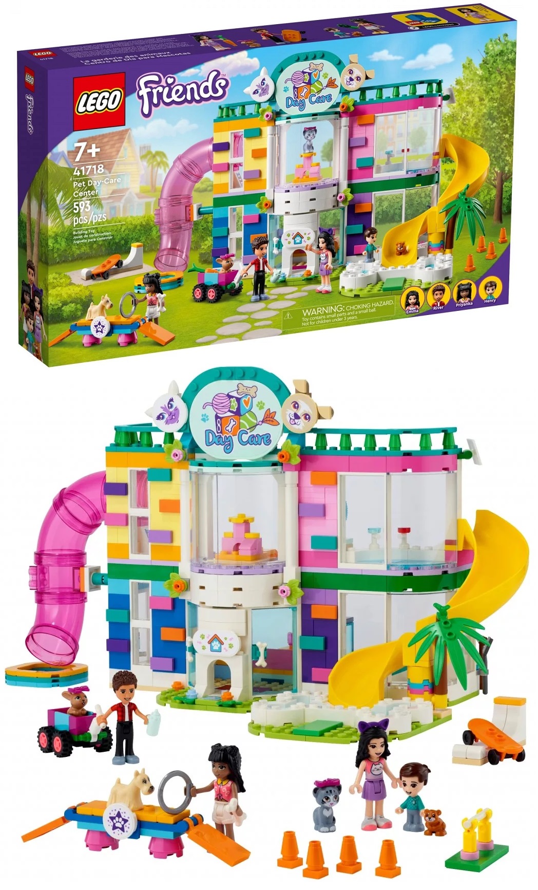 

Lego Friends Hotel dla zwierzątek 41718