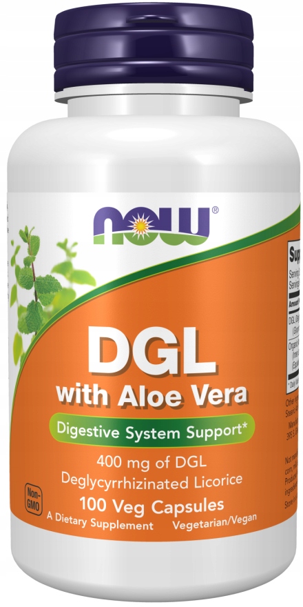 

Now Dgl Aloe Vera Korzeń Lukrecji 100K Aloes