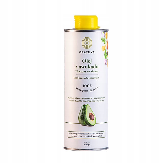 Avokádový olej lisovaný za studena Graduva 500 ml
