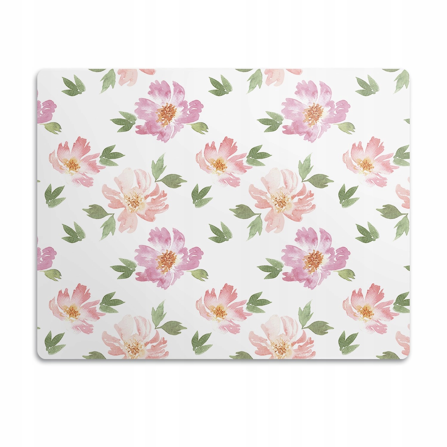 Levně Podložka pod misku Akvarelové květiny 90x60 cm