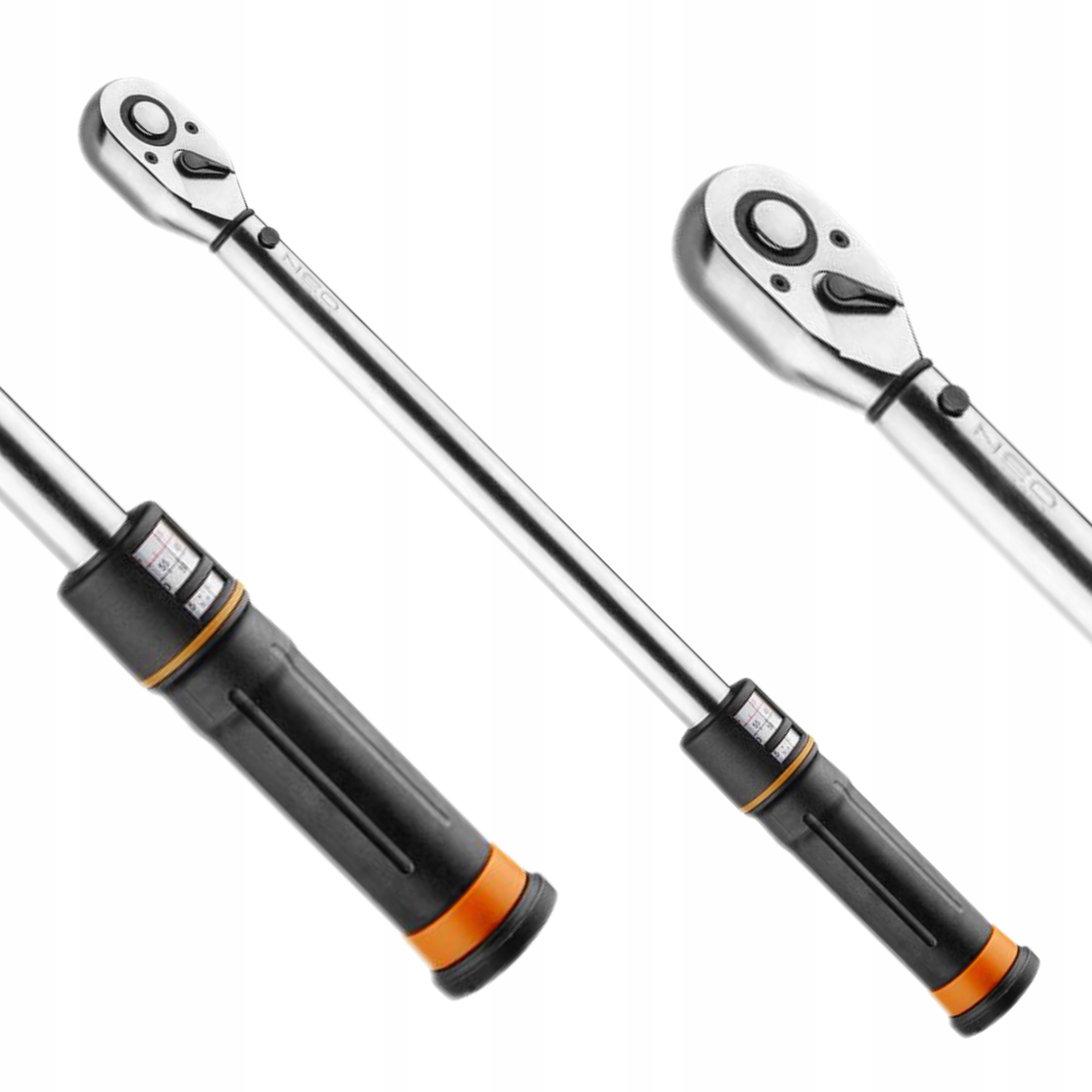 Neo Momentový Kľúč 1/2 40-200 Nm Oceľ Crv 45-ZUBOVÝ Mechanizmus 08-825