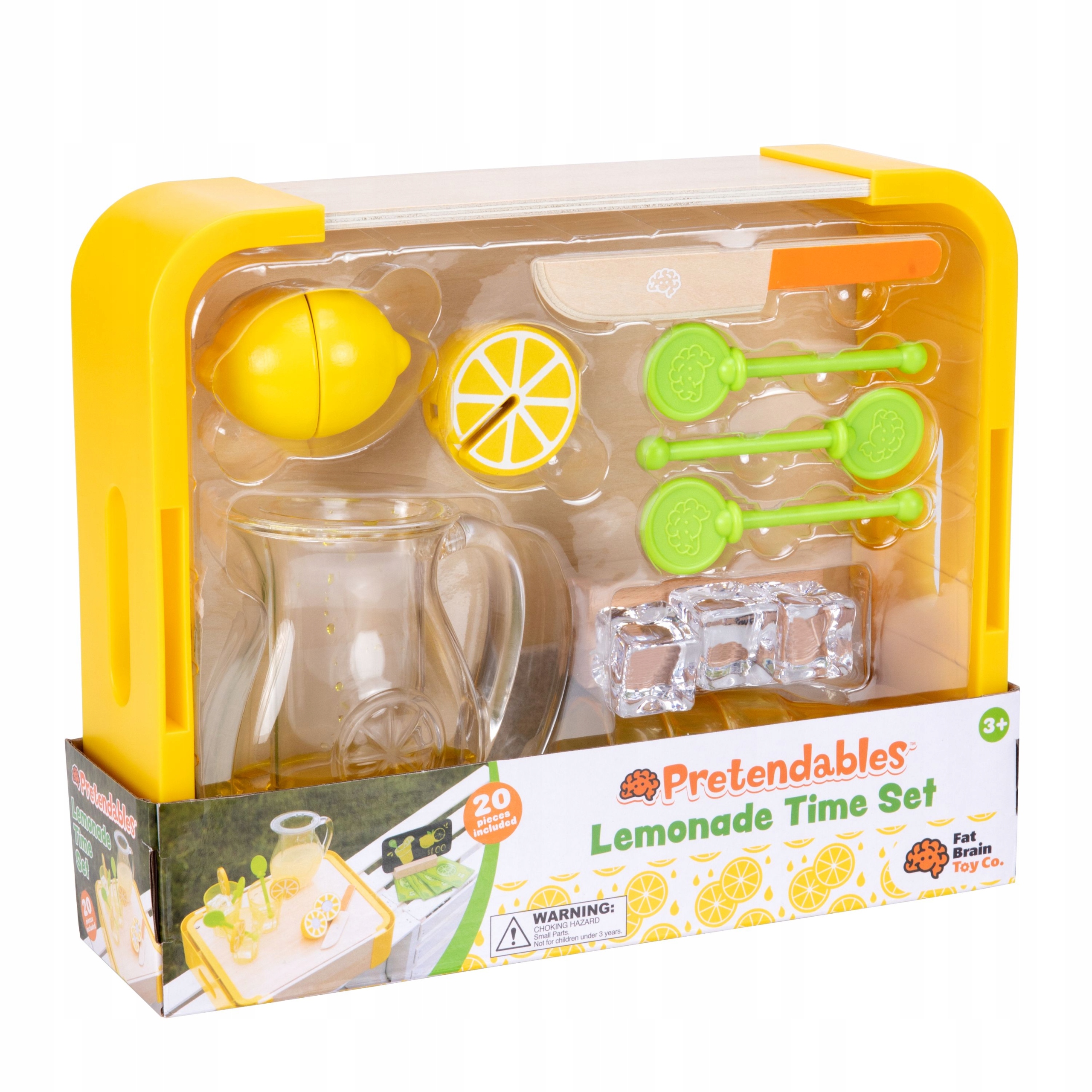Zestaw do Robienia i Sprzedaży Lemoniady Pretendables Fat Brain Toy