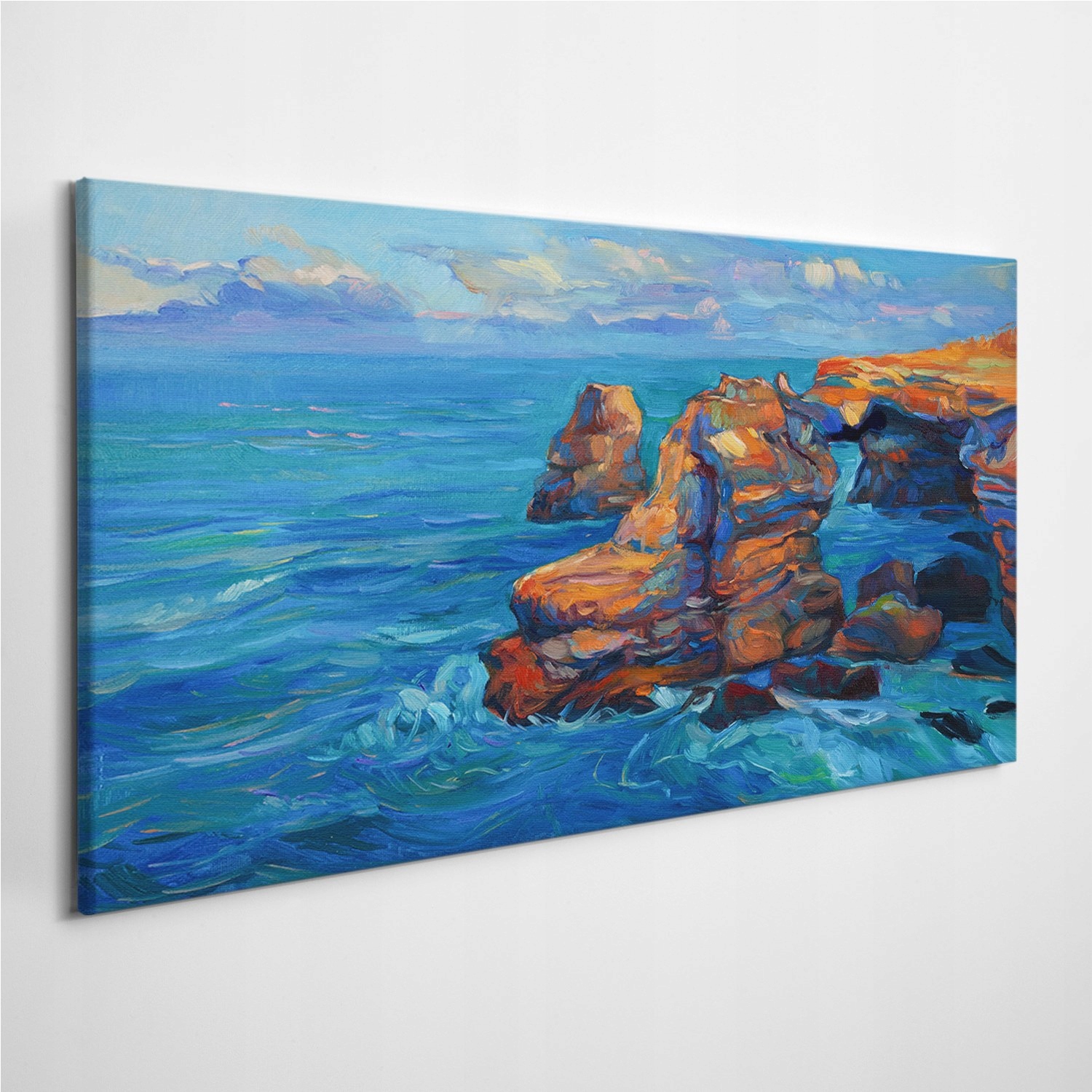 

Zdjęcie na foto-obrazie Monet Klif Ocean 120x60 cm